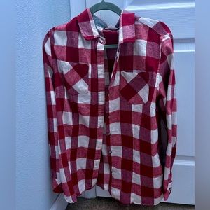 Red and white flannel